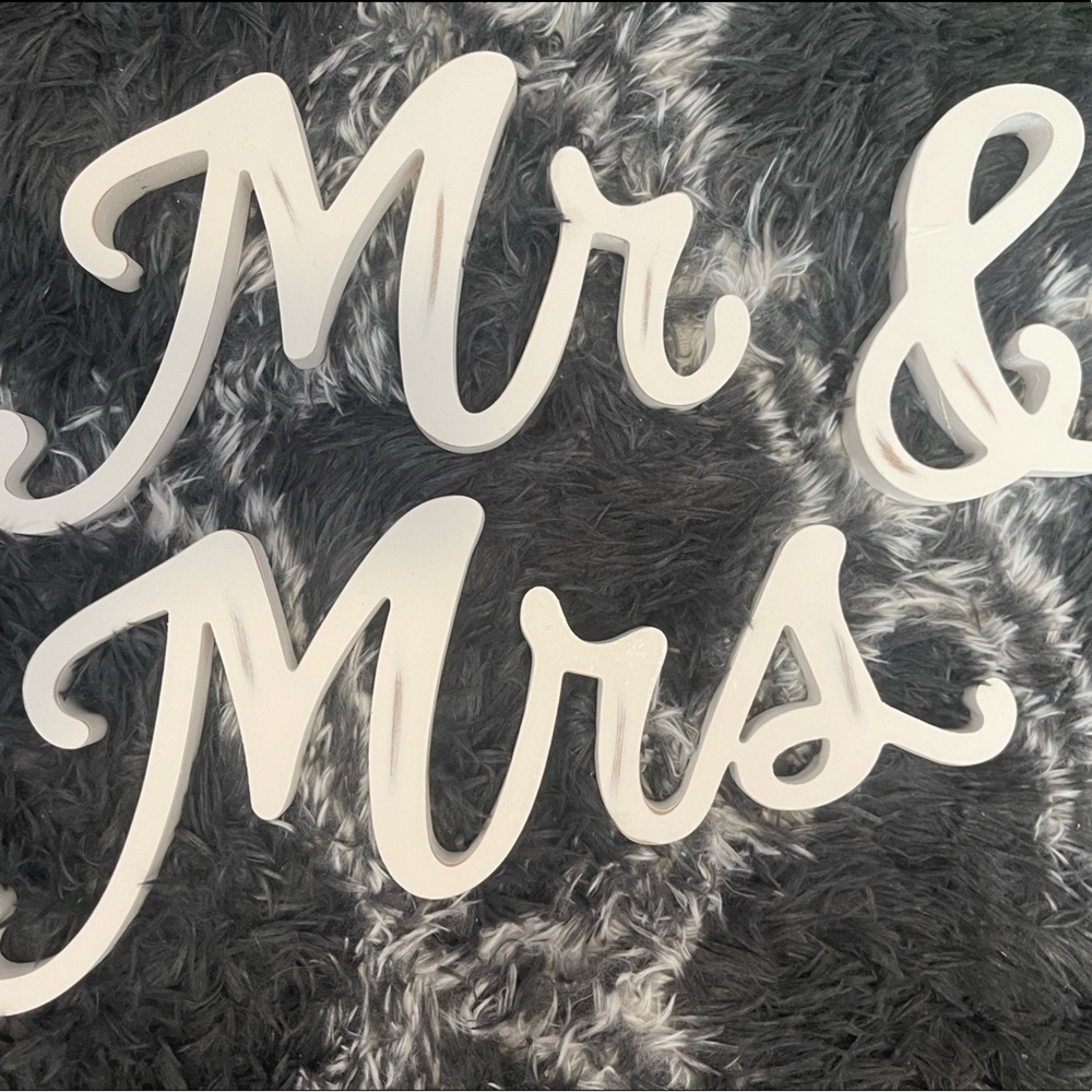 Mr & Mrs Wood Letters